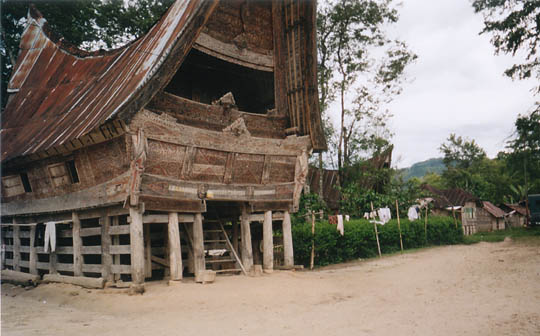  Batak Toba Houses Lake Toba Indonesia