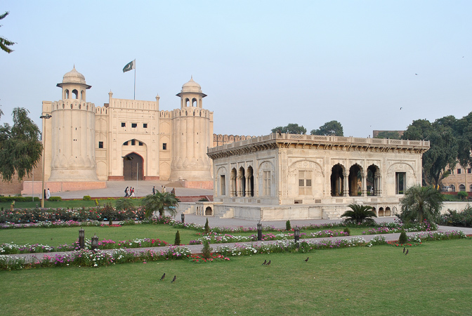 Hazuri Bagh and Baradari, Lahore, Pakistan